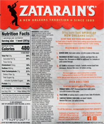 Zatarains Pasta Cajun Chicken Carbonara - 10.5 OZ - Image 7