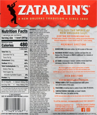 Zatarains Pasta Cajun Chicken Carbonara - 10.5 OZ - Image 6