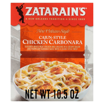 Zatarains Pasta Cajun Chicken Carbonara - 10.5 OZ - Image 2