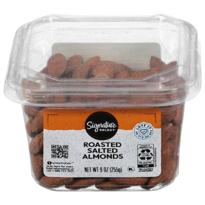 Signature Select Almonds Roasted & Salted 9 Ounce - 9 OZ - Image 3