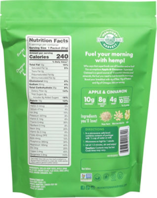 Manitoba Harvest Oatmeal Superseed Apple Cinnamon - 9 OZ - Image 5