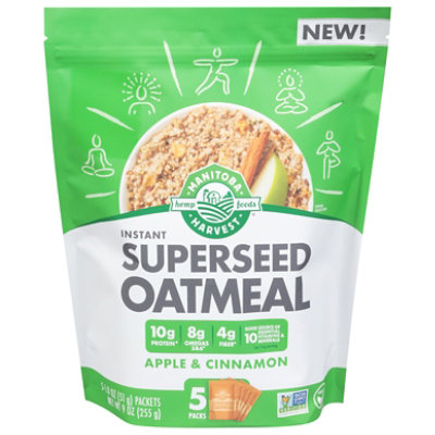 Manitoba Harvest Oatmeal Superseed Apple Cinnamon - 9 OZ - Image 1