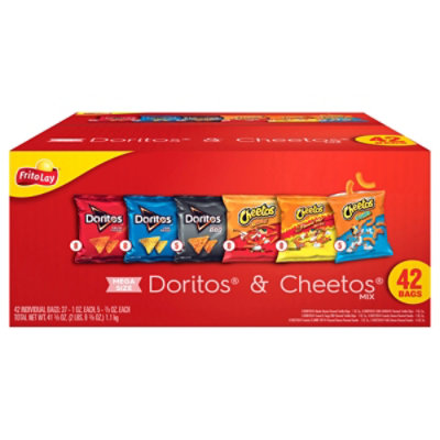 Frito Lay Doritos & Cheetos Mix 42ct - 42 CT - Image 2