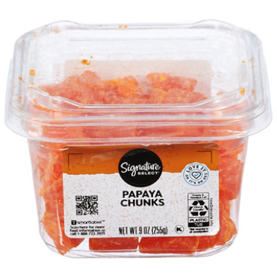 Signature Select Papaya Chunks 9 Ounce - 9 OZ - Image 3