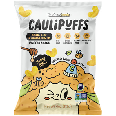 CauliPuffs Honey BBQ Puffed Snack - 4 Oz - safeway