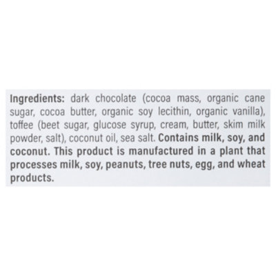 Seattle Chocolate Salted Toffee Crackle Truffle Bar - 2.5 OZ - Image 4