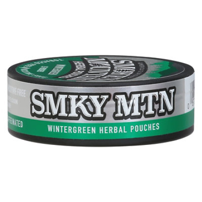 Smokey Mountain Wintergreen Herbal Pouches 15 Ct - 15 CT - Image 2