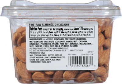 Signature Select Almonds Raw 9 Ounce - 9 OZ - Image 6