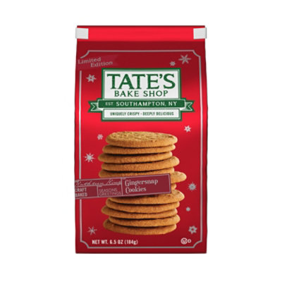 Tate's Bake Shop Gingersnap - 6.5 Oz - Image 1