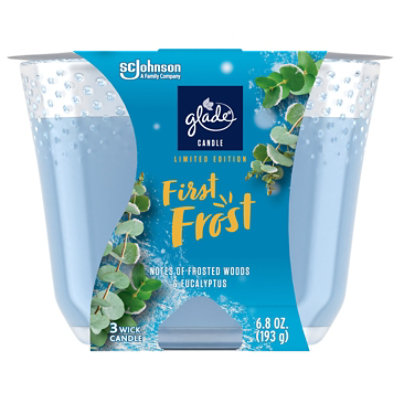 Glade 3 Wick Candle First Frost 6.8 Oz. - 6.8 OZ - Image 3