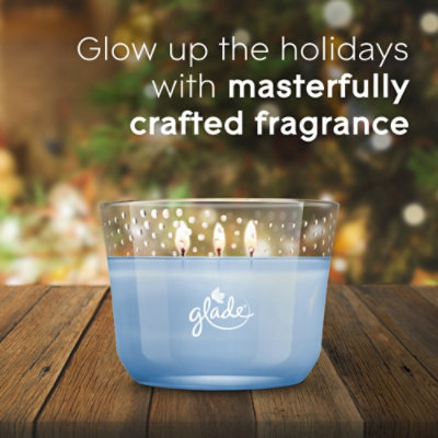 Glade 3 Wick Candle First Frost 6.8 Oz. - 6.8 OZ - Image 3