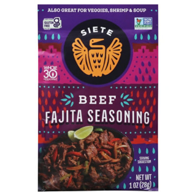 Siete Seasoning Beef Fajita - 1 OZ - Image 3