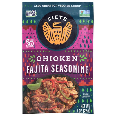 Siete Seasoning Chicken Fajita - 1 OZ - Image 1