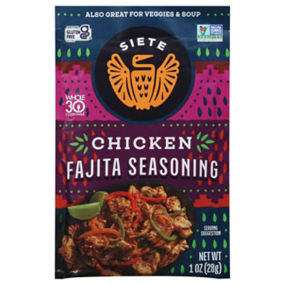 Siete Seasoning Chicken Fajita - 1 OZ - Image 1