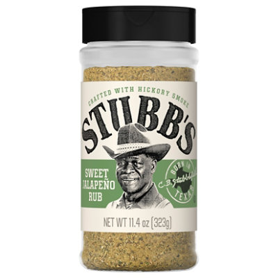 Stubbs Rub Sweet Jalapeno - 11.4 OZ - Image 1