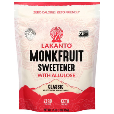 Lakanto Sweetener Classic Allulose Monkfruit - 16 OZ - Image 2