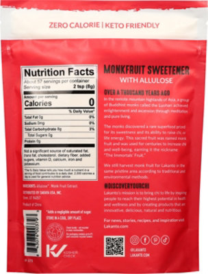 Lakanto Sweetener Classic Allulose Monkfruit - 16 OZ - Image 5