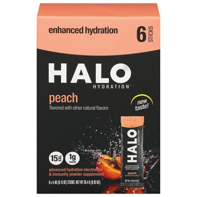 Halo Hydration Peach - 6 CT - Image 3