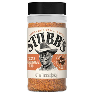 Stubbs Rub Texas All Purpose - 12.2 OZ - Image 1