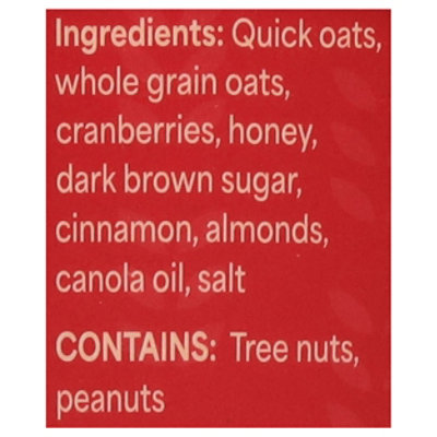 Oatcraft Cranberry Almond Brown Sugar Oatmeal - 2 OZ - Image 5