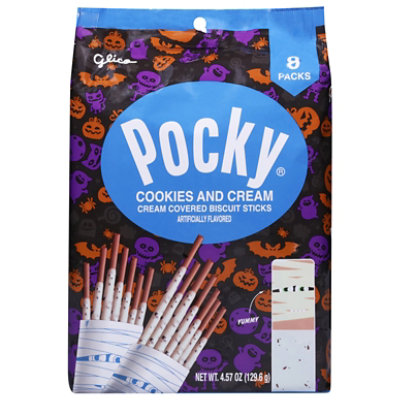 Glico Pocky Cookie N Cream Halloween 9 Pack - 9-.51 OZ - Image 1