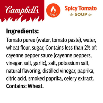 Campbell's Spicy Tomato Soup - 15.4 Oz - Image 5