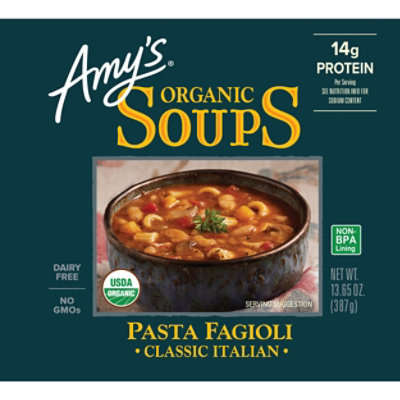 Amy's Organic Pasta Fagioli Soup - 13.65OZ - Image 1