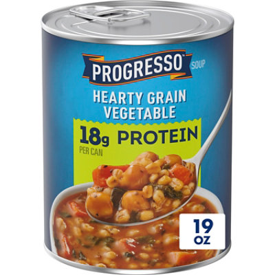 Progresso Protein Hearty Grain Vegetable Soup - 19 OZ - Image 3