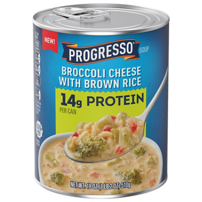 Progresso Broccoli Cheese With Brown Rice Soup - 18 OZ - Image 3