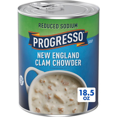 Progresso Reduced Sodium New England Clam Chowder Soup - 18.5 OZ - Image 3