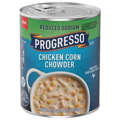 Progresso Reduced Sodium Chicken Corn Chowder Soup - 18.5 OZ - Image 3