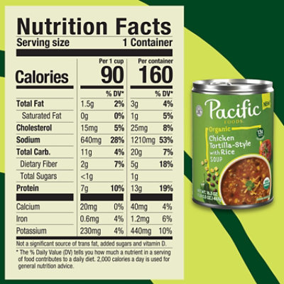 Pacific Foods Organic Chicken Tortilla Soup, 16.3 Oz Can - 16.3 OZ - Image 4