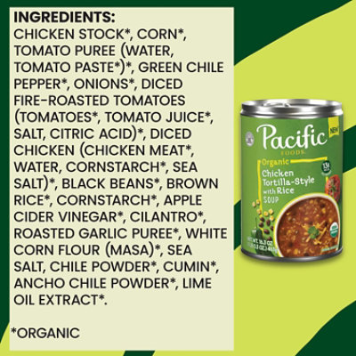 Pacific Foods Organic Chicken Tortilla Soup, 16.3 Oz Can - 16.3 OZ - Image 5