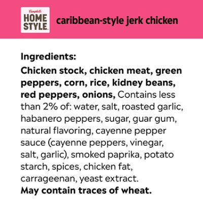 Campbell's Homestyle Caribbean-style Jerk Chicken Soup, 16.1 Oz Can - 16.1 OZ - Image 7