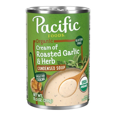 Pacific Foods Cream of Roasted Garlic and Herb Soup - 10.5 Oz