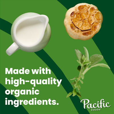 Pacific Foods Organic Condensed Cream Of Roasted Garlic And Herb Soup 10.5 Oz Can - 10.5 OZ - Image 2