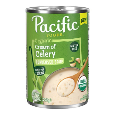 Pacific Foods Organic Condensed Cream Of Celery Soup 10.5 Oz Can - 10.5 OZ - Image 1