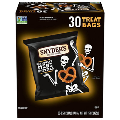 Snyder's of Hanover Mini Pretzels Halloween 30 Count - 0.5 Oz - Image 3