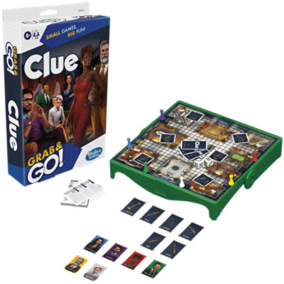 Hasbro Grab & Go! Clue - Each - Image 1
