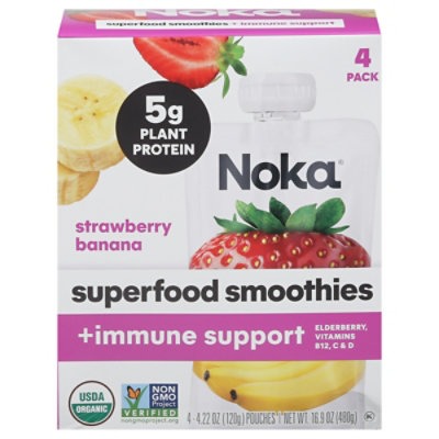 Noka Strawberry Banana Sprfd Immunity - 4 PK - Image 3