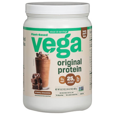 Vega Original Protien Powder 25g Choc - 16.2 OZ - Image 3