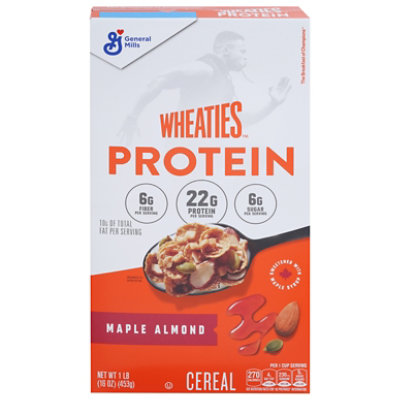 Wheaties Protein Maple Almond Breakfast Cereal - 16 OZ - Image 1