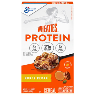 Wheaties Protein Honey Pecan Breakfast Cereal - 16.4 OZ - Image 3