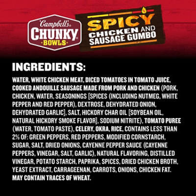 Campbell's Chunky Spicy Chicken and Sausage Gumbo - 15.25 Oz - Image 5