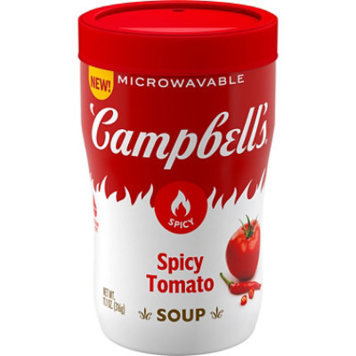 Campbell's Sipping Soup - Spicy Tomato Soup - 11.1 Oz - Image 1