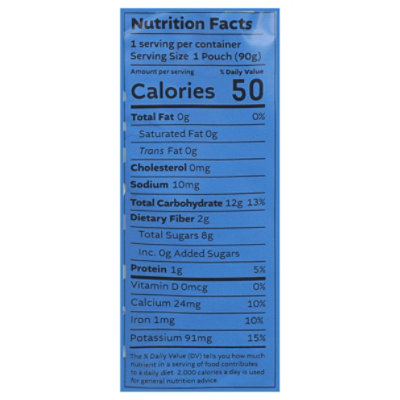 White Leaf Provisions Baby Food Pear Spinach Blueberry Oat - 90 GR - Image 3