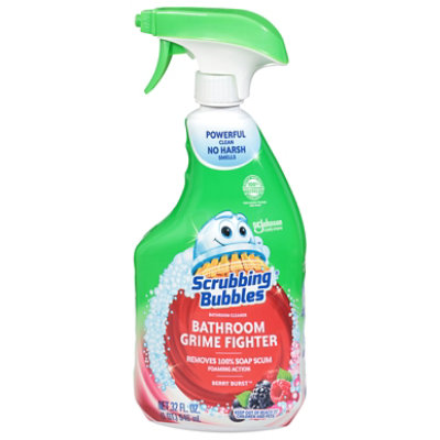 Scrubbing Bubbles Bathroom Grime Fighter Berry Burst 32 Fl Oz Trigger - 32 FZ - Image 3