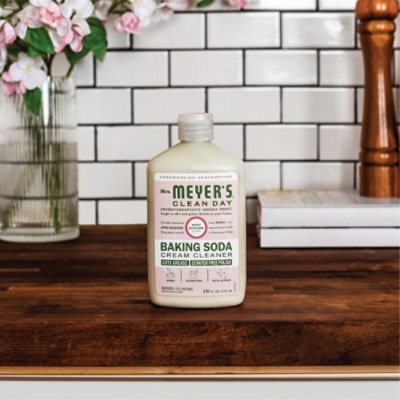 Mrs Meyers Clean Day Baking Soda Cream Cleaner Apple Blossom 16 Fl Oz - 16 FZ - Image 3