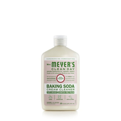 Mrs Meyers Clean Day Baking Soda Cream Cleaner Apple Blossom 16 Fl Oz - 16 FZ - Image 1