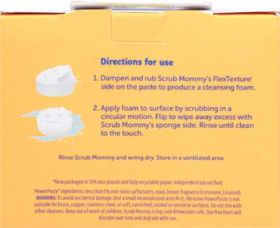 Scrub Daddy Powerpaste Natural Cleanser Scrub Mommy Citrus Scent - EA - Image 3
